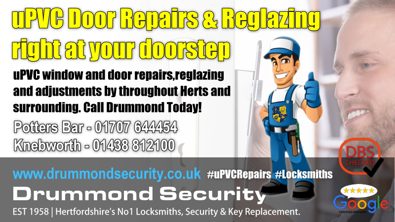 uPVC window and door repairs,reglazing and adjustments.